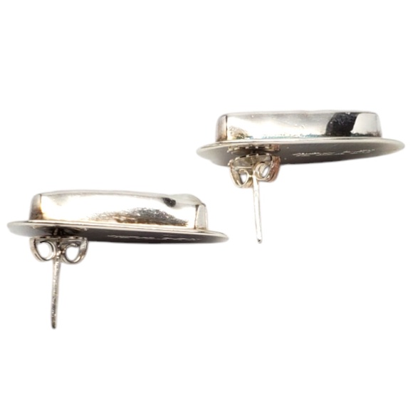 Charles Albert Sterling Silver Biwa Pearl Earrings #20499 - Picture 4 of 9